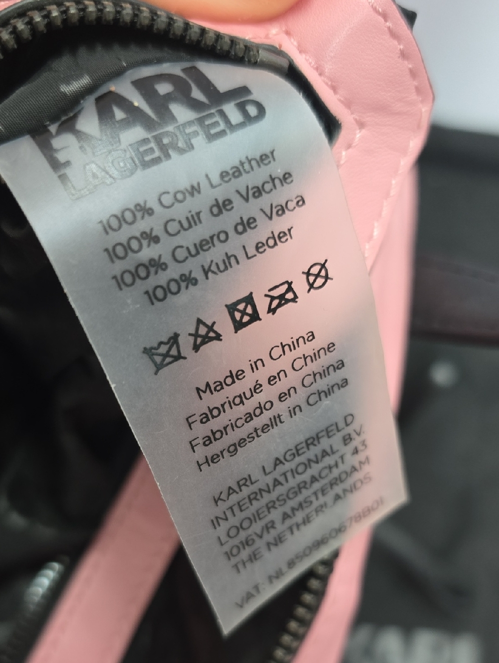 Karl Lagerfeld Leather Satchel - Picture 14 of 14